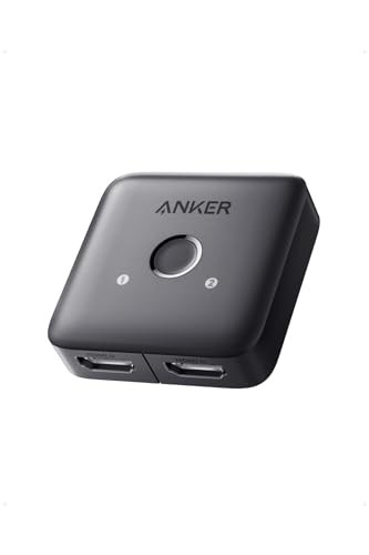 Anker A83H1 HDMI Switch Bidirectional 2-in-1 4K HDR 3D Selector Gray
