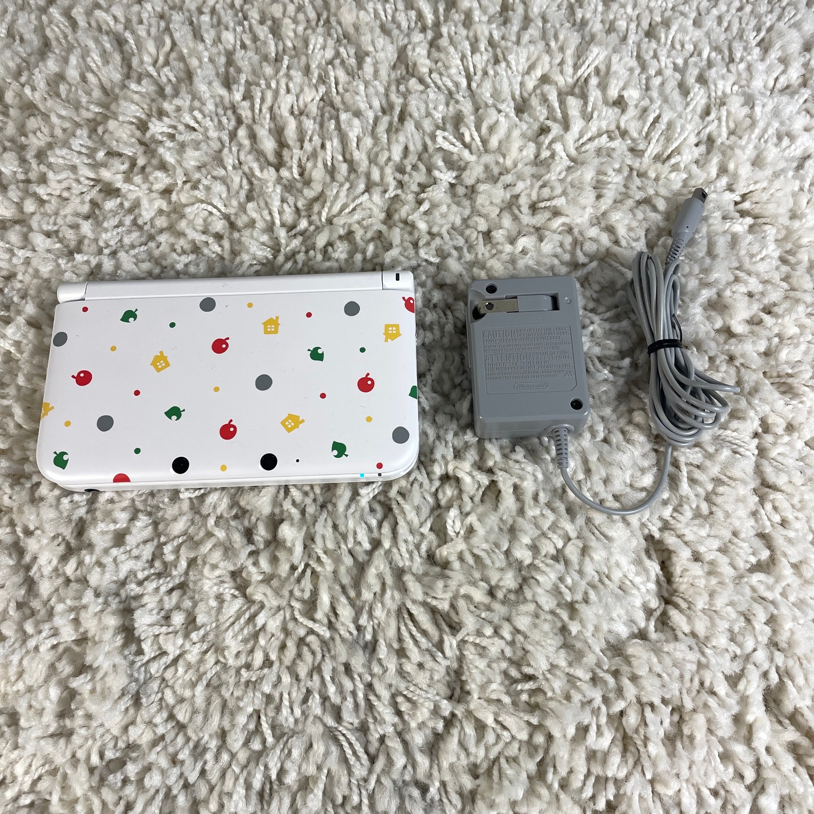 Nintendo 3DS XL Console Animal Crossing New Leaf Edition Handheld SPR-001 Tested
