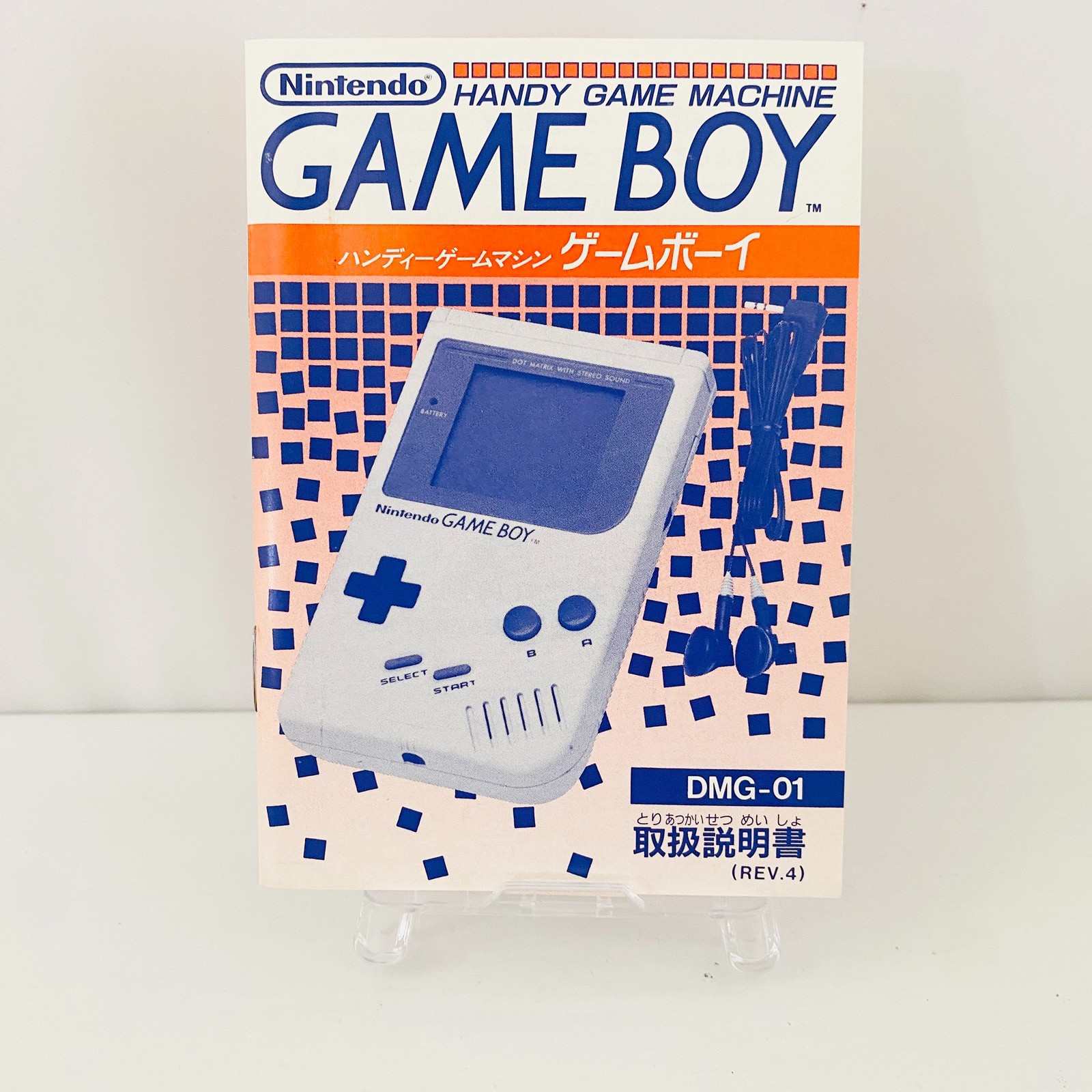 Nintendo GAME BOY Handheld Console DMG-01 Boxed Gray Tested Working Original GB