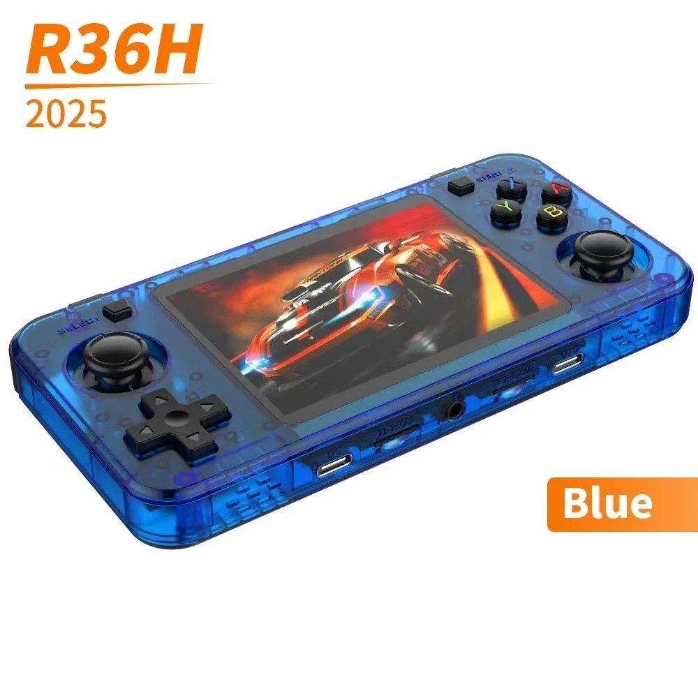 R36H Portable Handheld Video Game Console Sealed – Blue