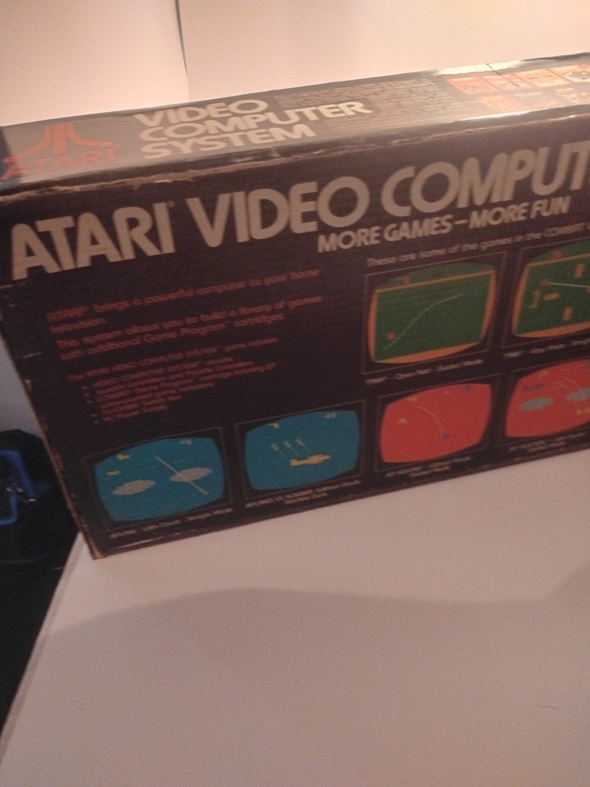 Atari CX-2600A Video Computer System Complete Untested