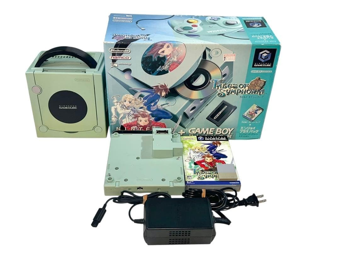 Nintendo GameCube Tales Of Symphonia Console Limited Color Symphonic Green JUNK