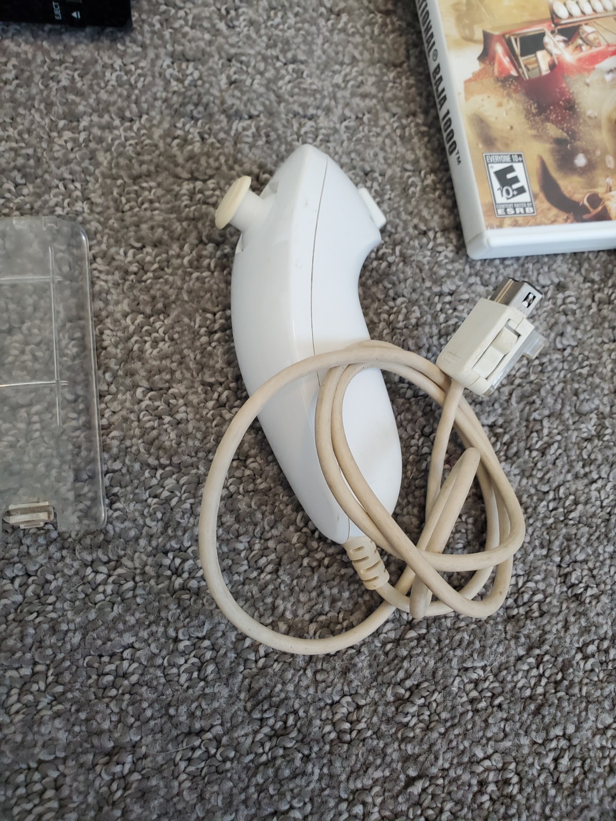 White Nintendo Wii Console System Bundle w/ 10 Games Nunchuck TESTED! Brave