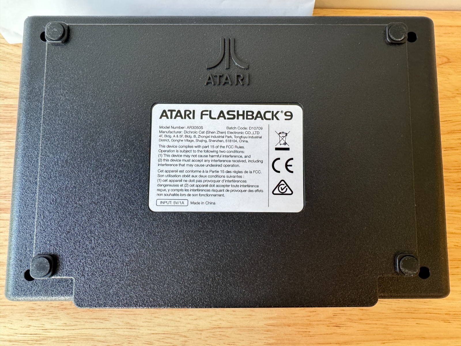 Atari Flashback 9 – 100+ Games UNIT ONLY No Controllers or Power Supply UNTESTED