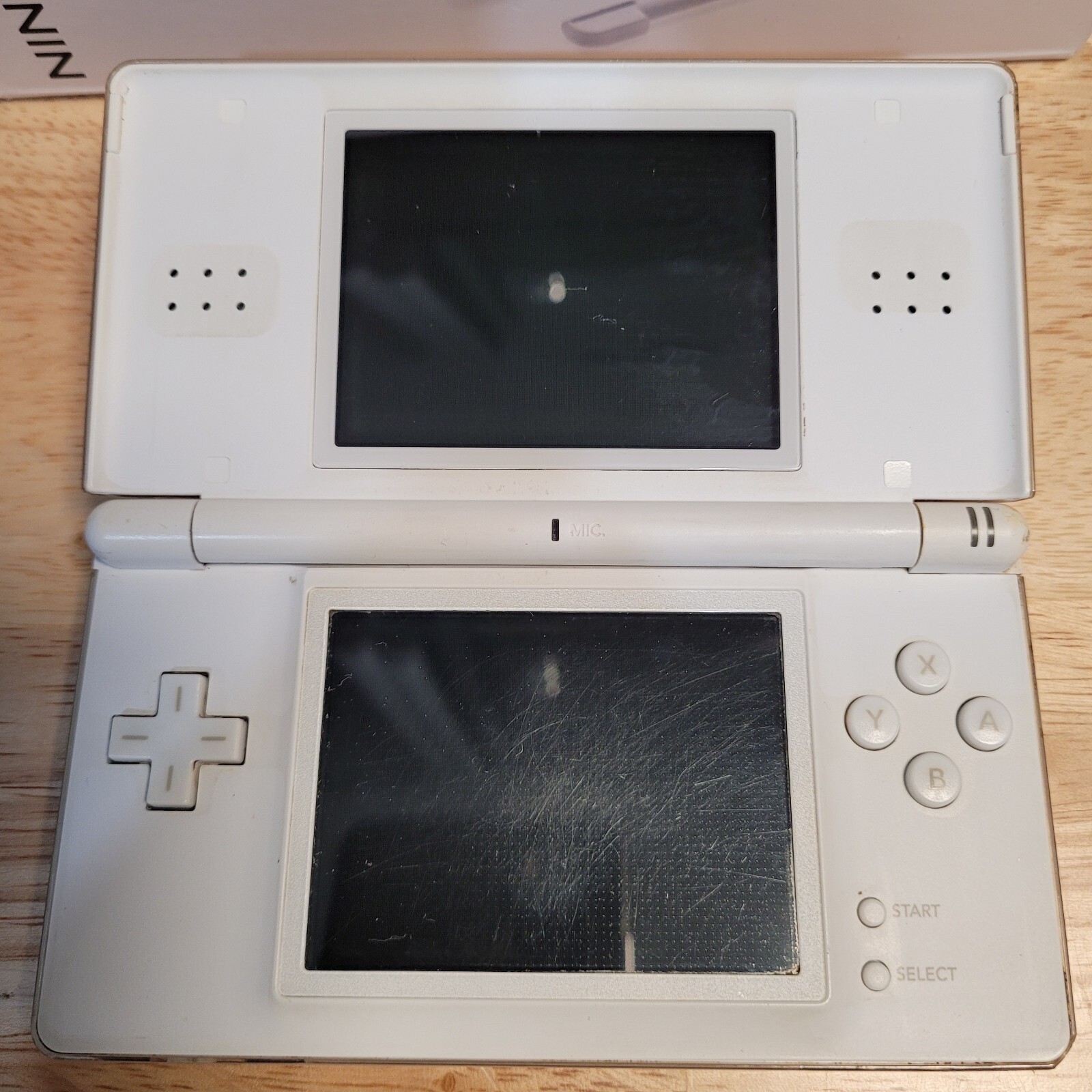 Nintendo DS Lite Handheld Console White CIB Complete in Box – Tested