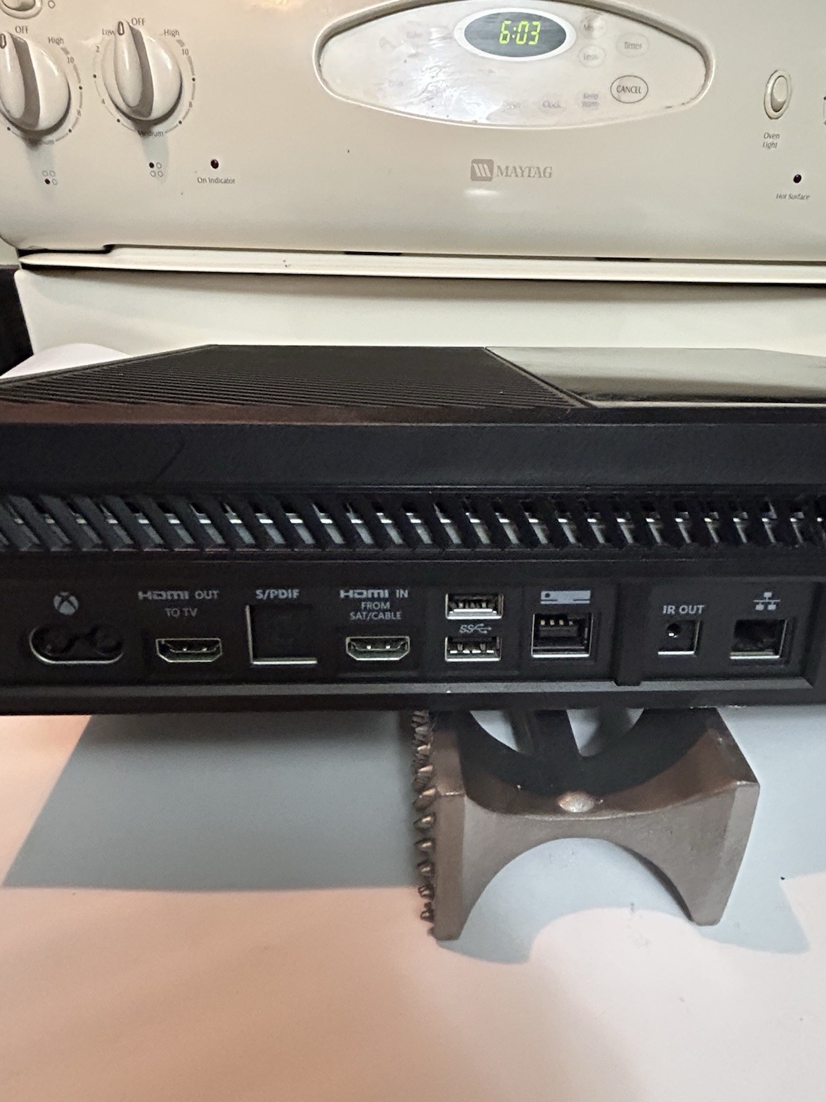 Microsoft Xbox One 1540 Black Console HDMI USB Wi-Fi Capability NOT TESTED