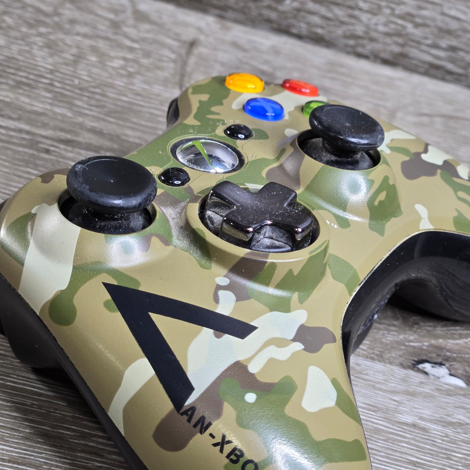 Genuine XBOX 360 X360 Wireless Controller (UVG) – CAMOUFLAGE / CAMO 43G-00049