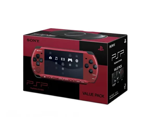 PSP PlayStation Portable Value Pack Red Black PSPJ30026 SONY Japan Brand new