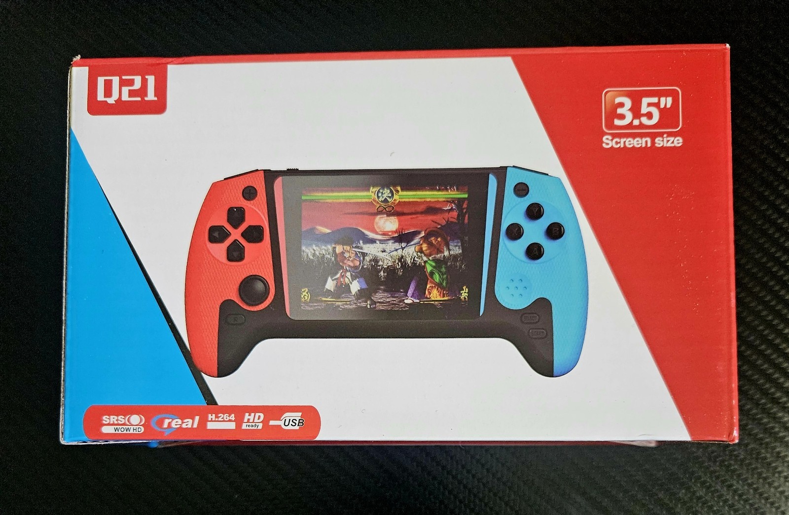 Q21 Handheld Gaming System 500 Games