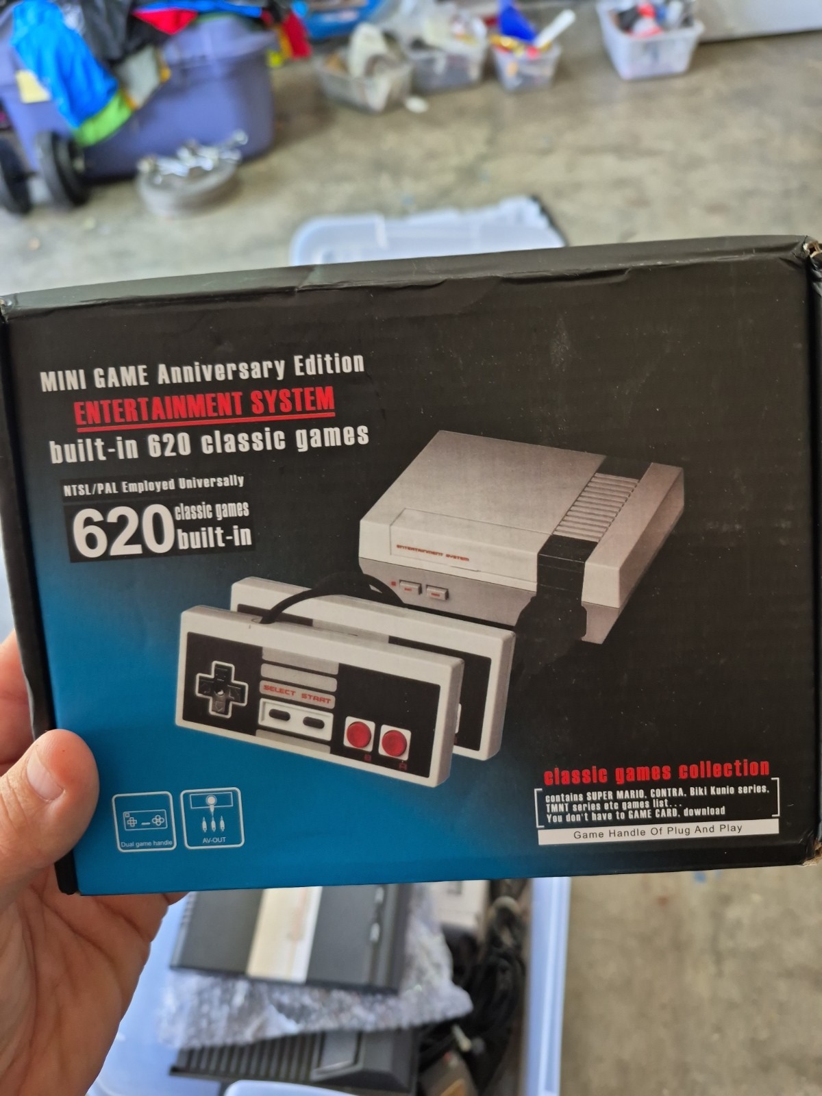 New Mini Nintendo Video Game Console 620 Games Emulator 2 Controllers