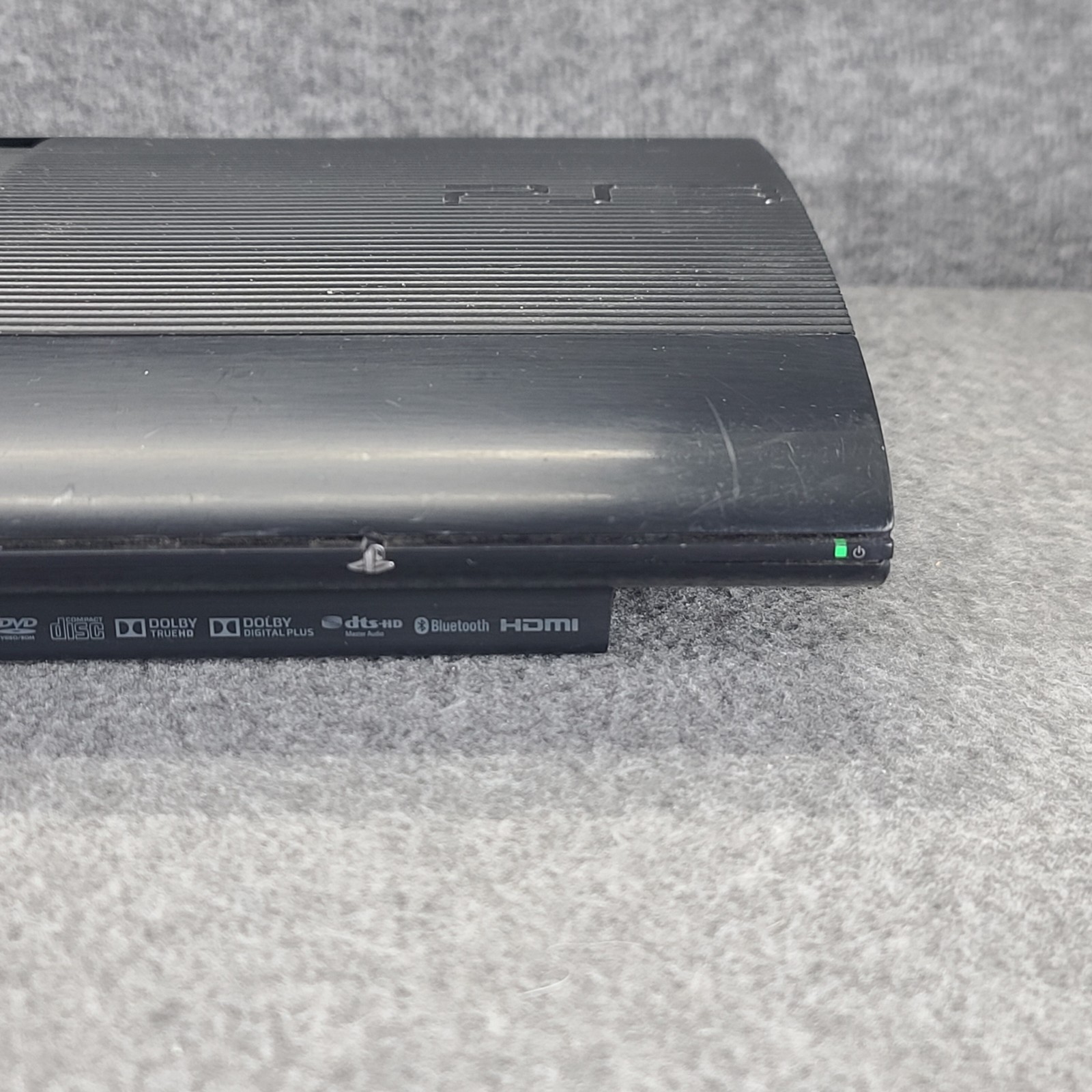 Sony PS3 Super Slim 250GB Black Console Bundle CECH-4201B Controller Cords Works