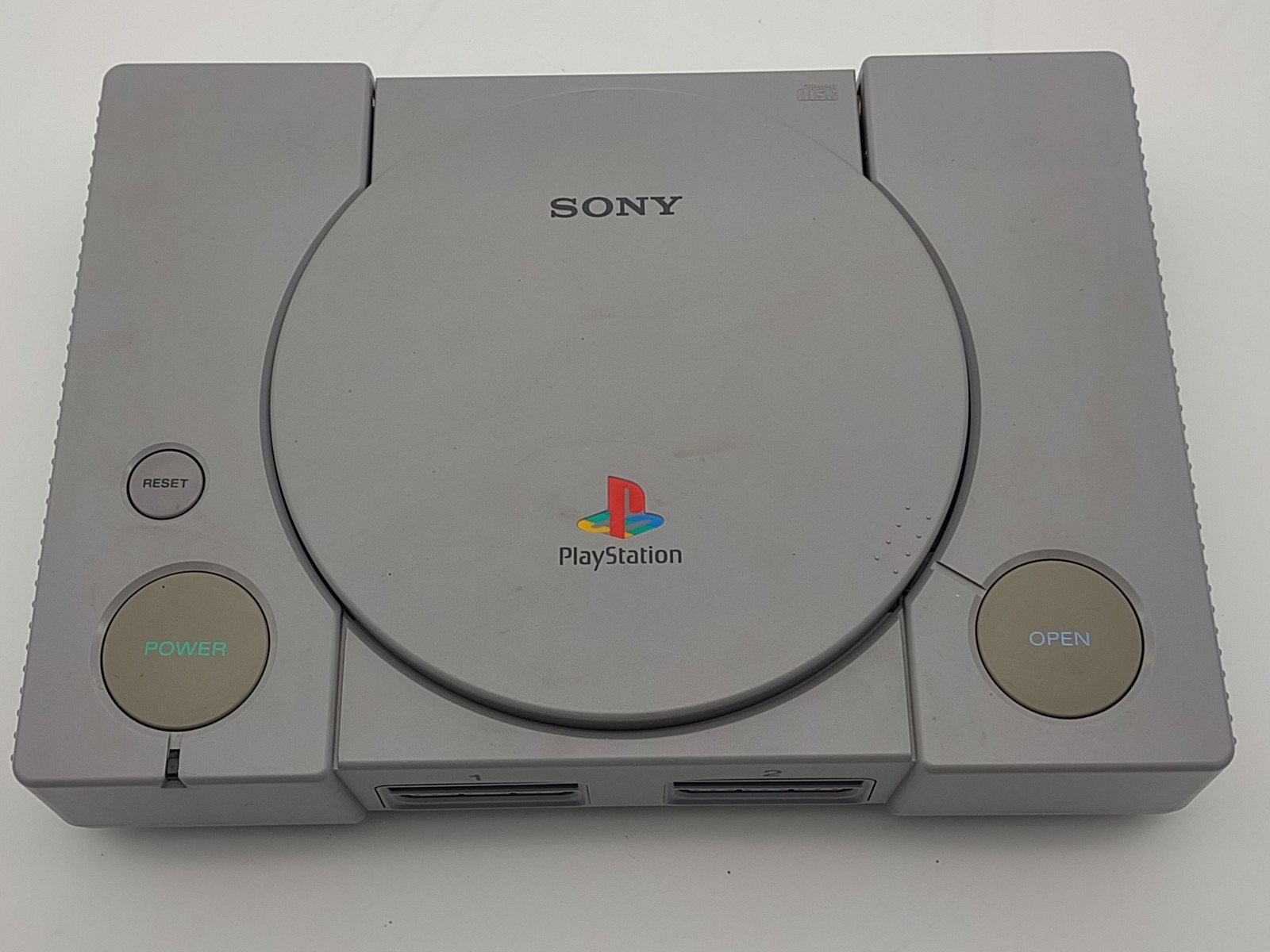 PS1 Sony PlayStation 1 Console System 2 Controllers SCPH-5501 Read Description