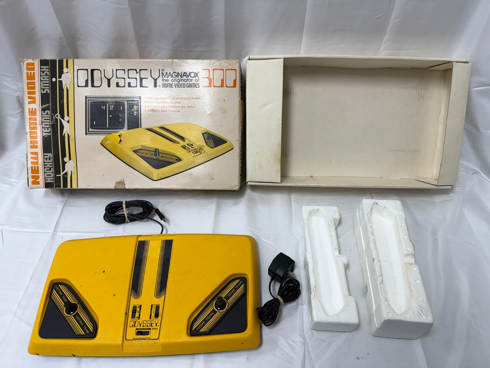Magnavox Odyssey 300 Console In Original Box – Untested, FOR PARTS