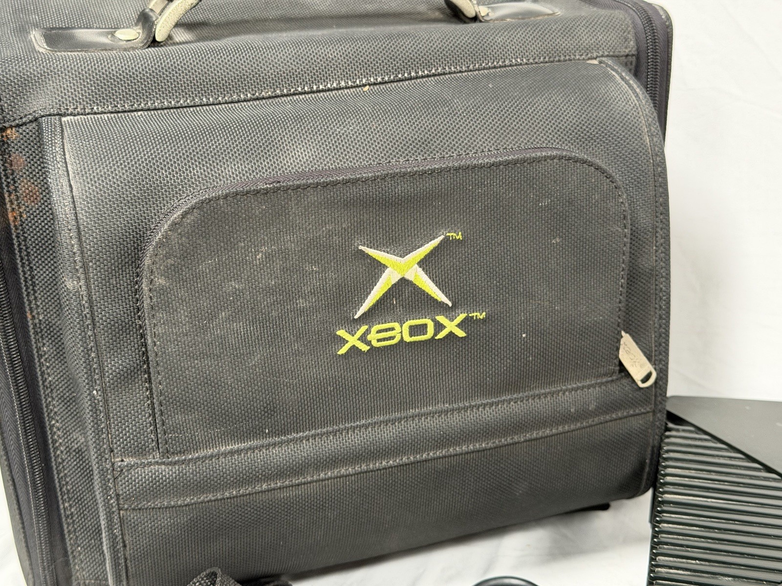 Microsoft Xbox Original Console Controller RCA Power Cable Tested