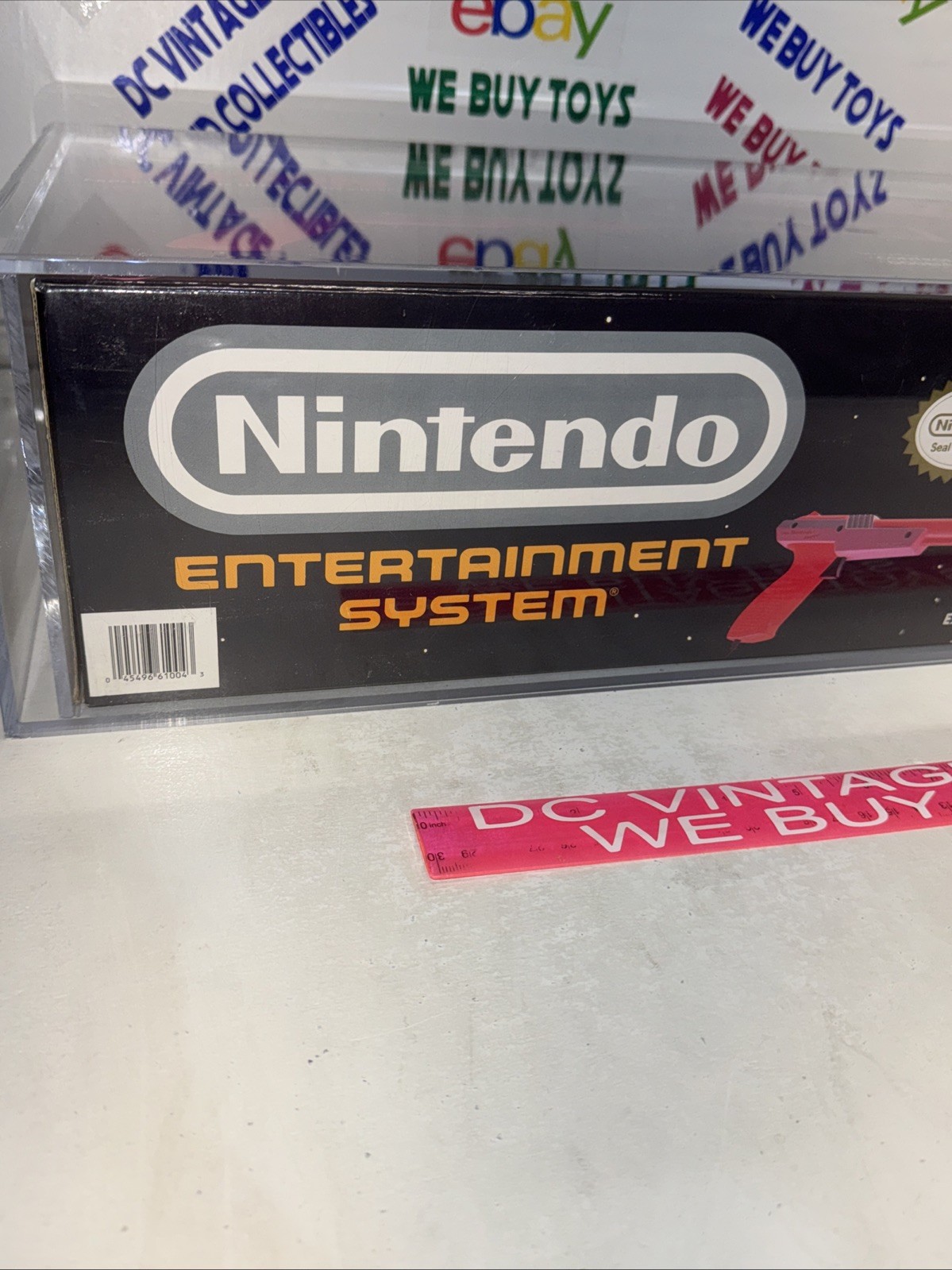 NES Nintendo Action Set Red Zapper System Console VGA Grade 80 + NEW 🔥AFA 🔥