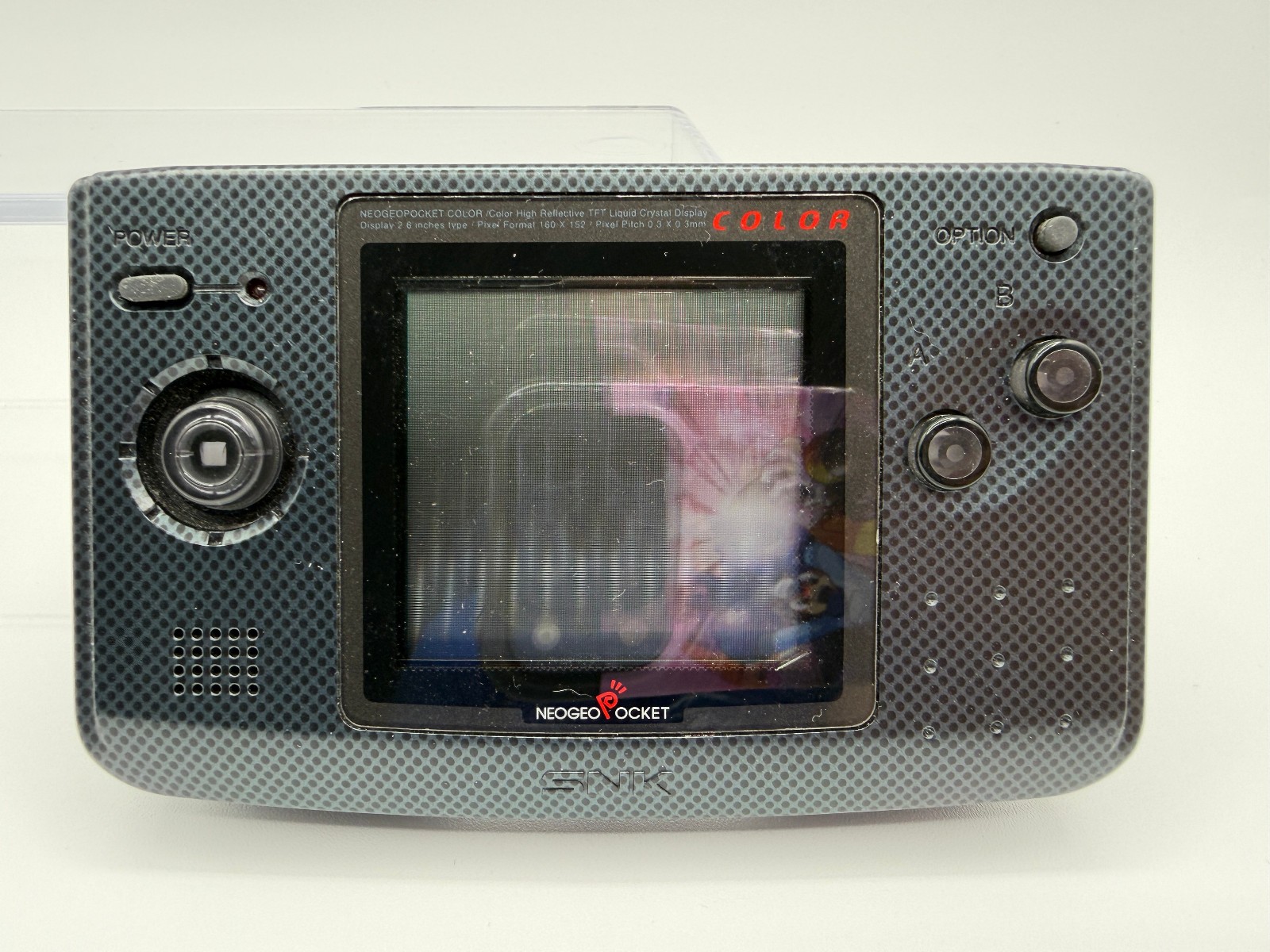 NEO GEO POCKET COLOR SYSTEM Carbon Black ~Fully Tested with New Battery~ HWA0003