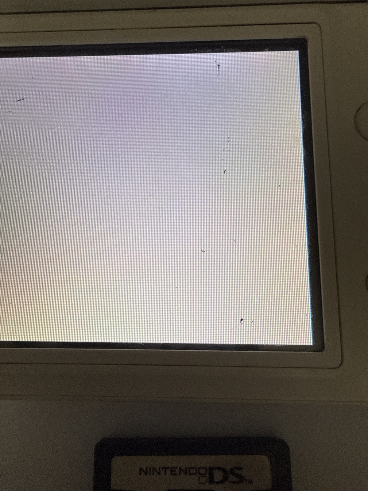 Nintendo DSi Handheld Game Console TWL-001 White System TESTED
