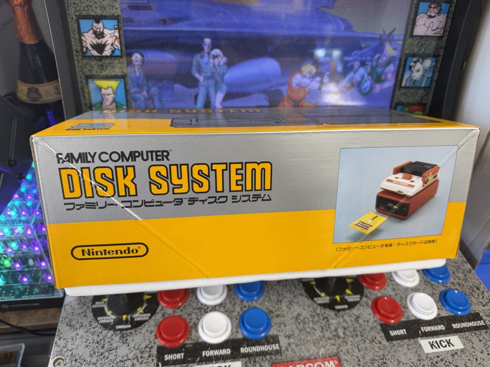 1986 Nintendo Famicom Disk System Console Complete in Box CIB Japan HVC-022 Near