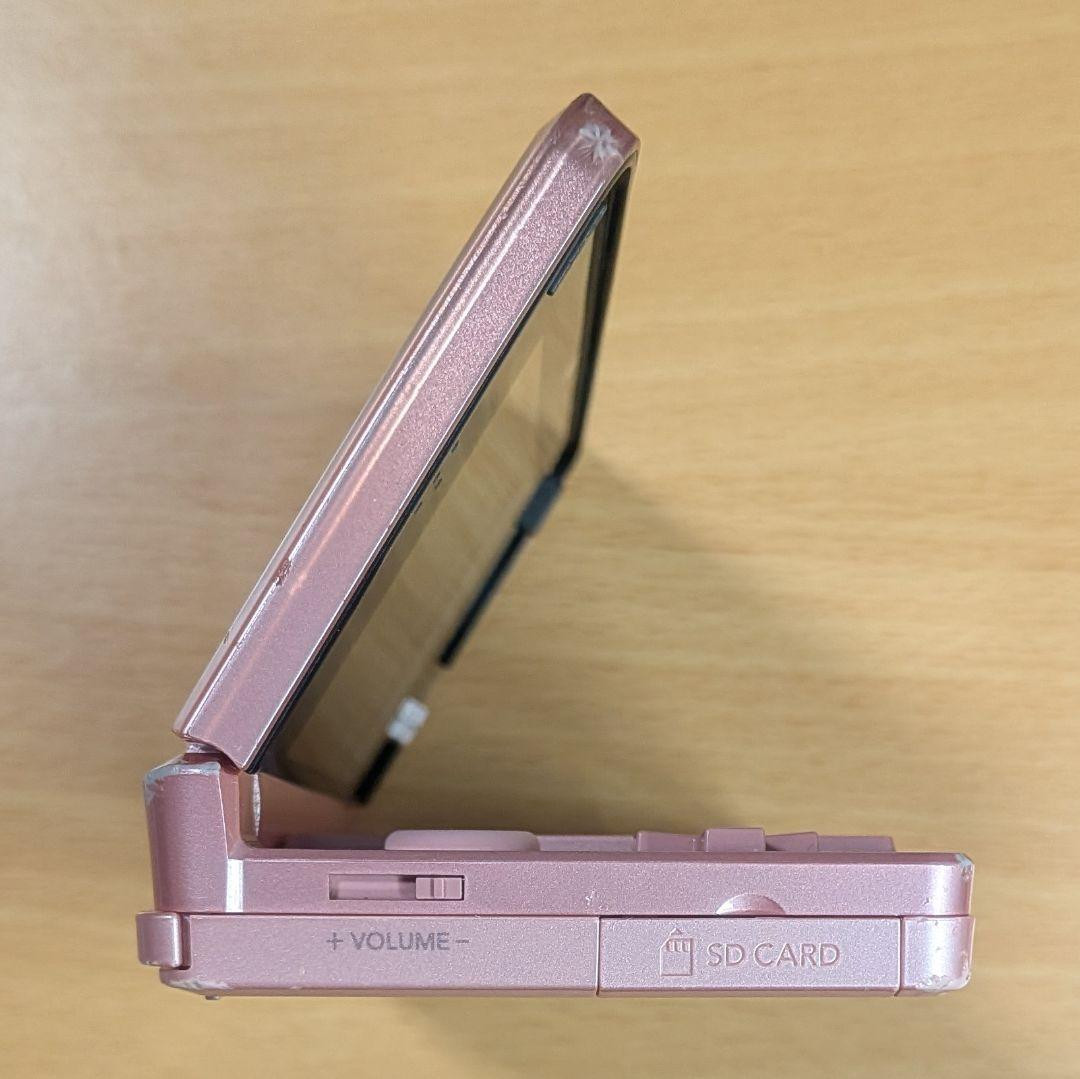 Nintendo 3DS Misty Pink Console CTR-001 Japan Tested w/ USB Charger SD
