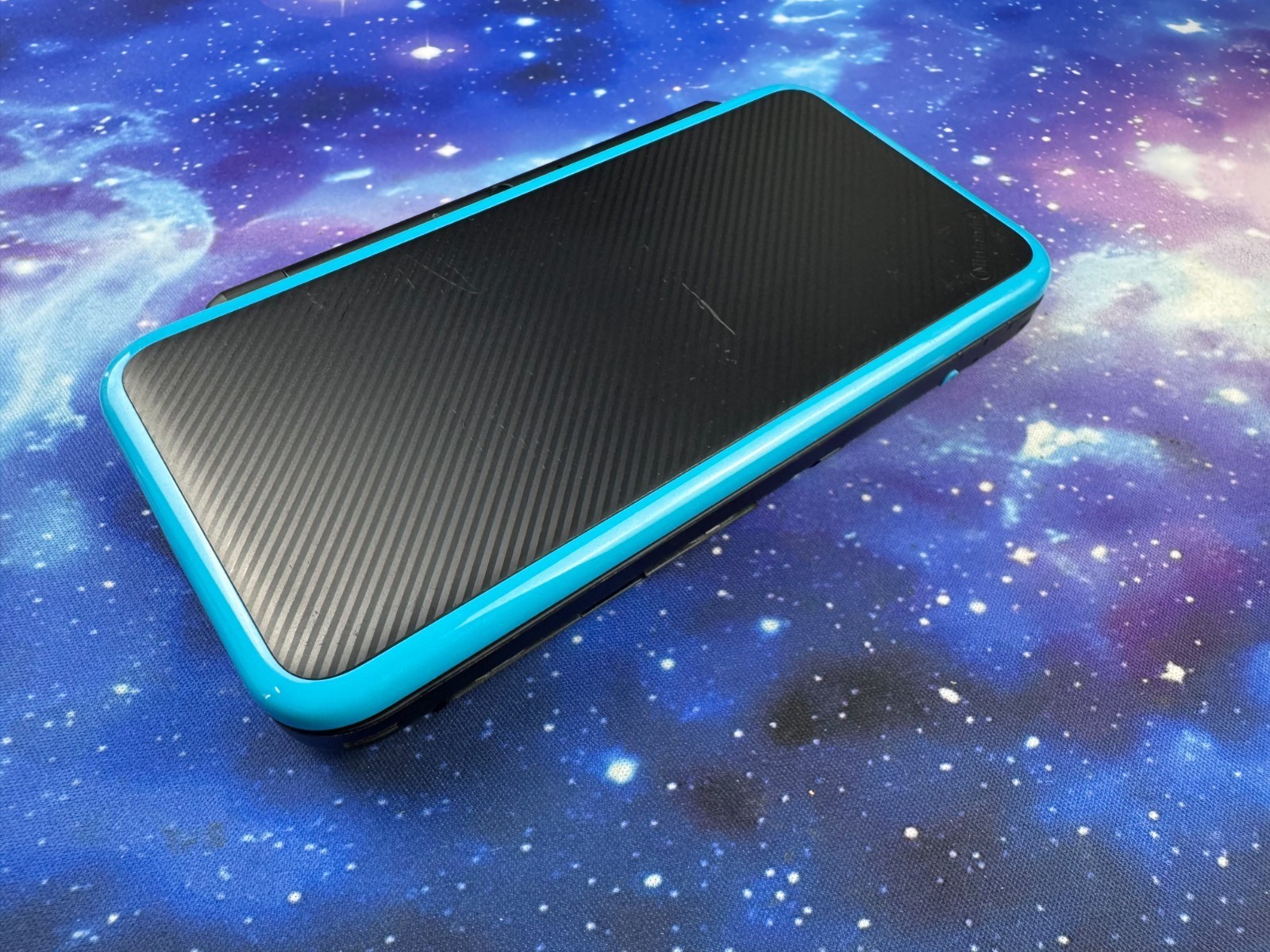 USB-C INBUILT CAPTURE CARD Blue Black New Nintendo 2DS XL Console 128gb REGFREE