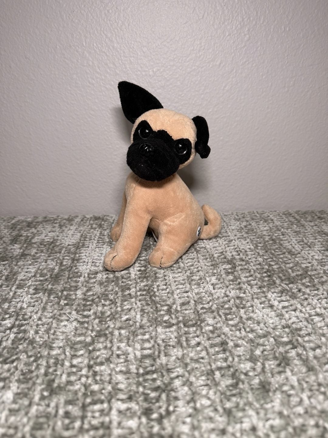 Nintendo Nintendogs Pug Plush Stuffed Animal 2007 Commonwealth