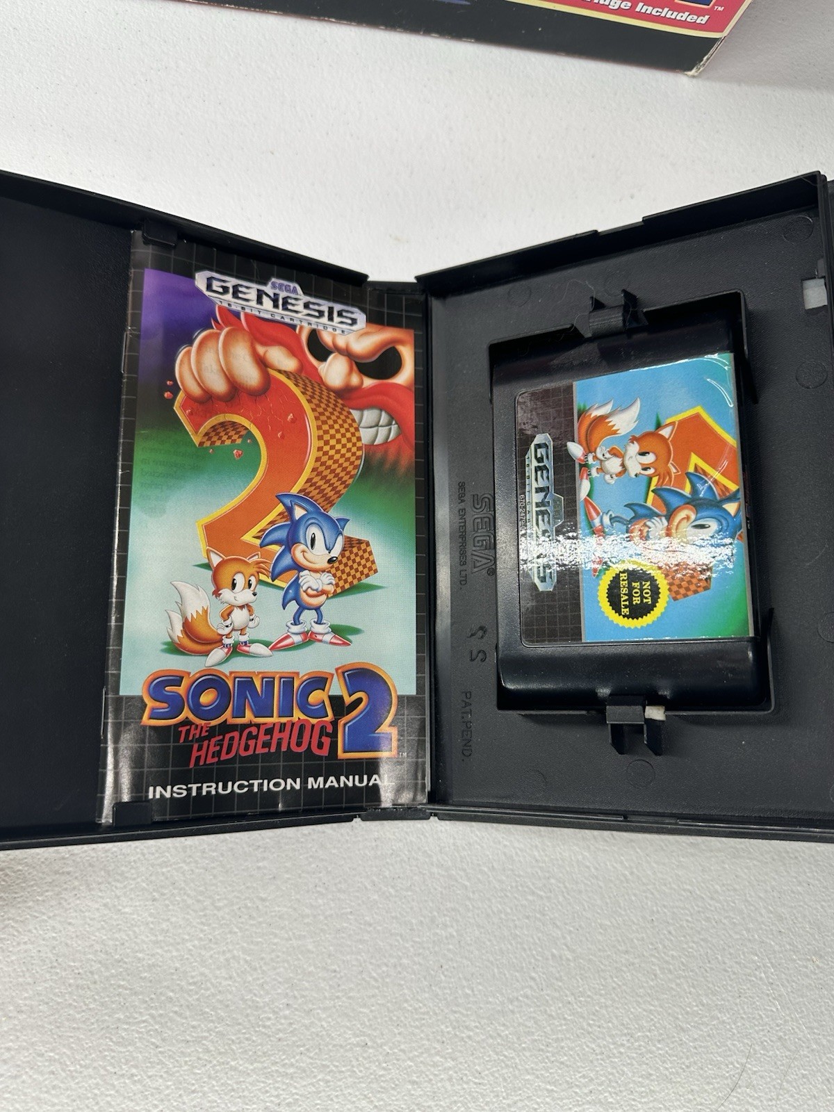 Sega Genesis Model 2 Console In Original Box Sonic 2 Model RARE Not Tested