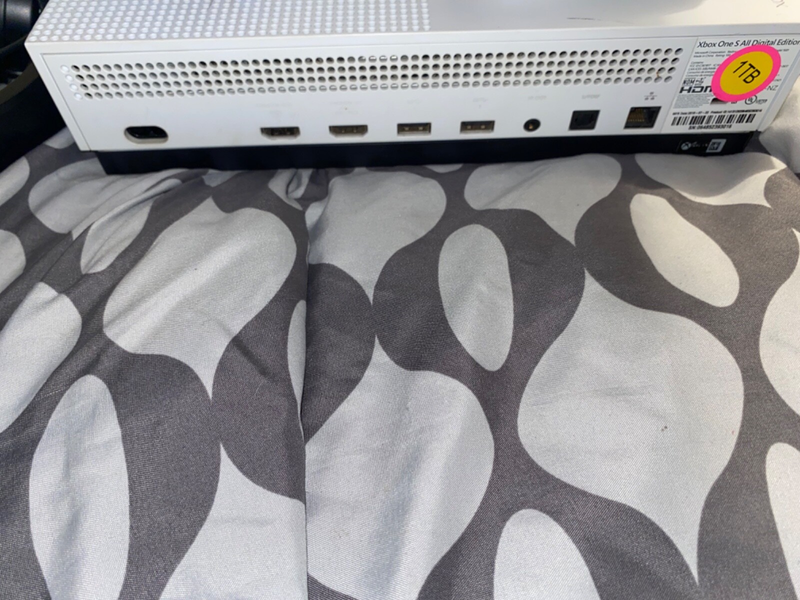 Microsoft Xbox One S All-Digital Edition 1TB Home Console – White