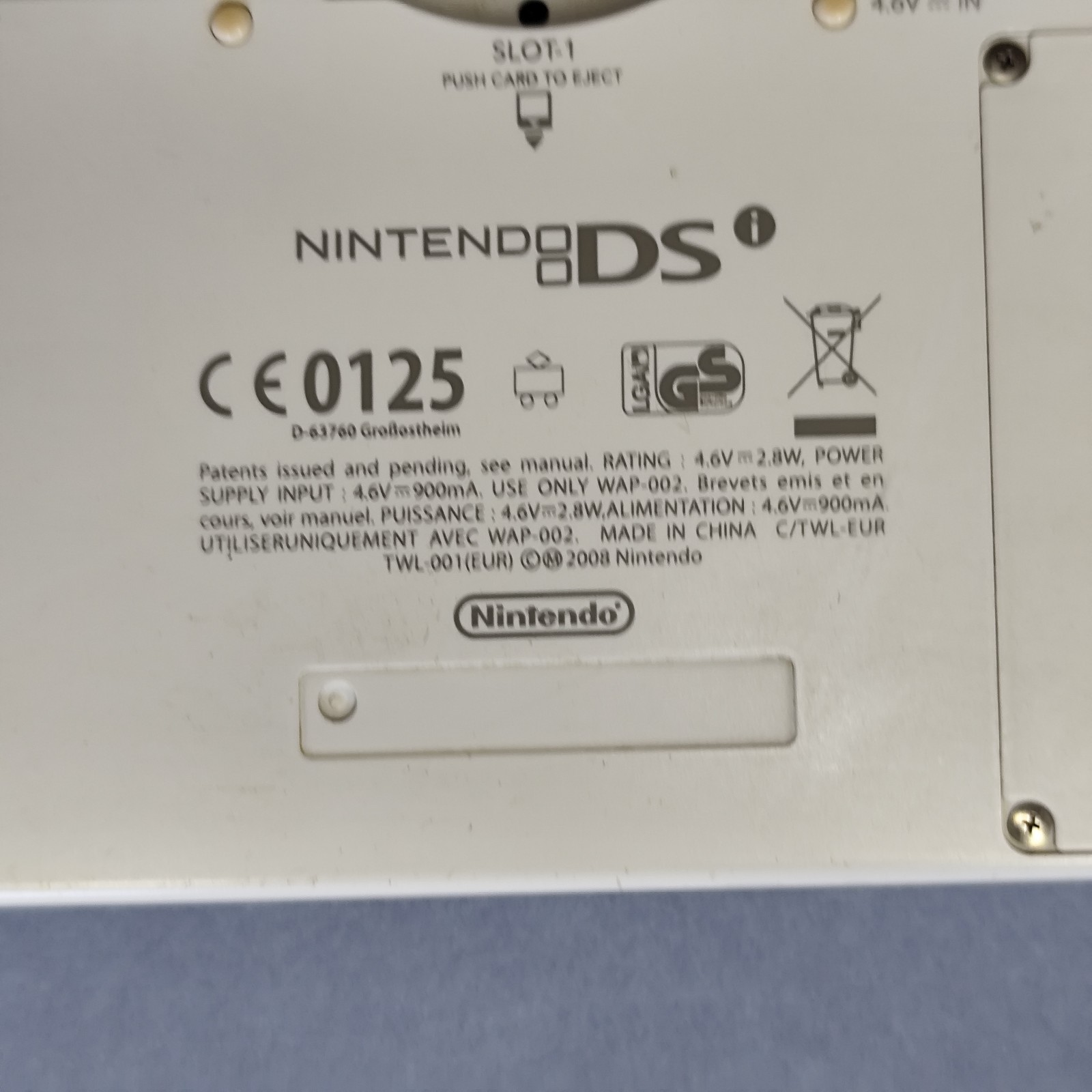 Nintendo DSI White Console With Nib – Near Mint Condition