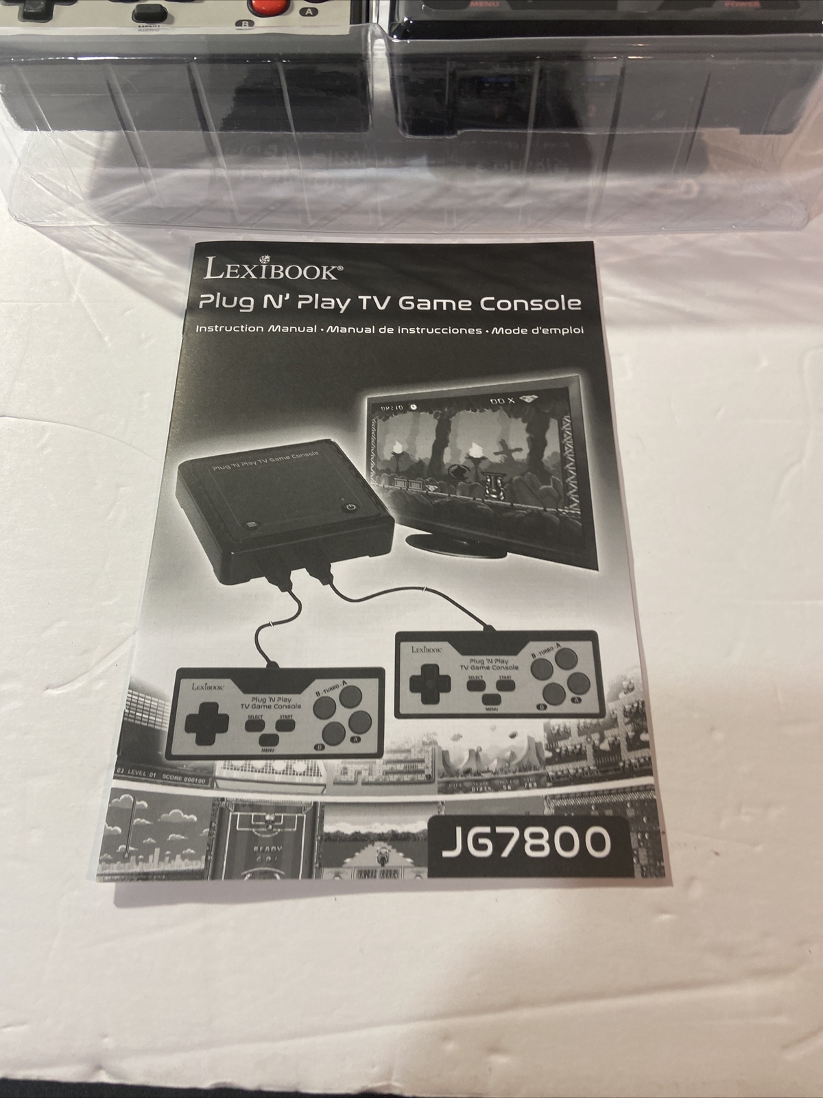 Retro tv game console Lexibook plug and play !!!