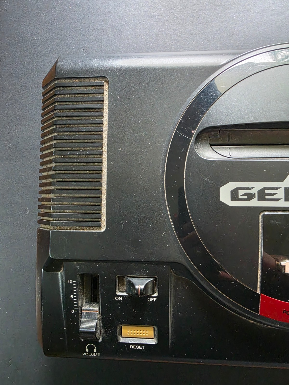 Sega Genesis 16 Bit Console Tested Working OEM Power Cord & Controller Working