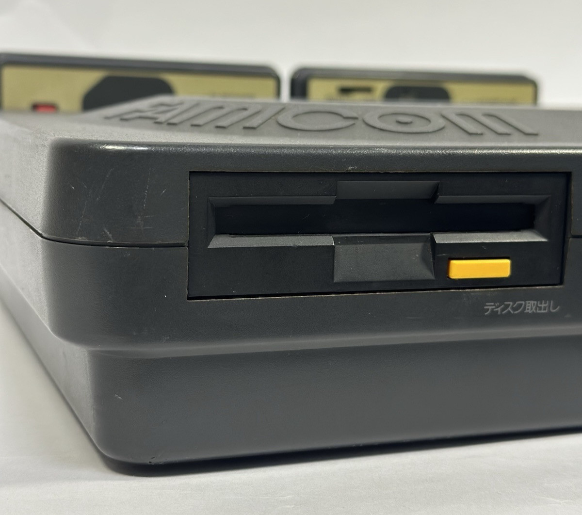 Sharp Twin Famicom console Set Black AN-500B New Belt Confirmed Operation