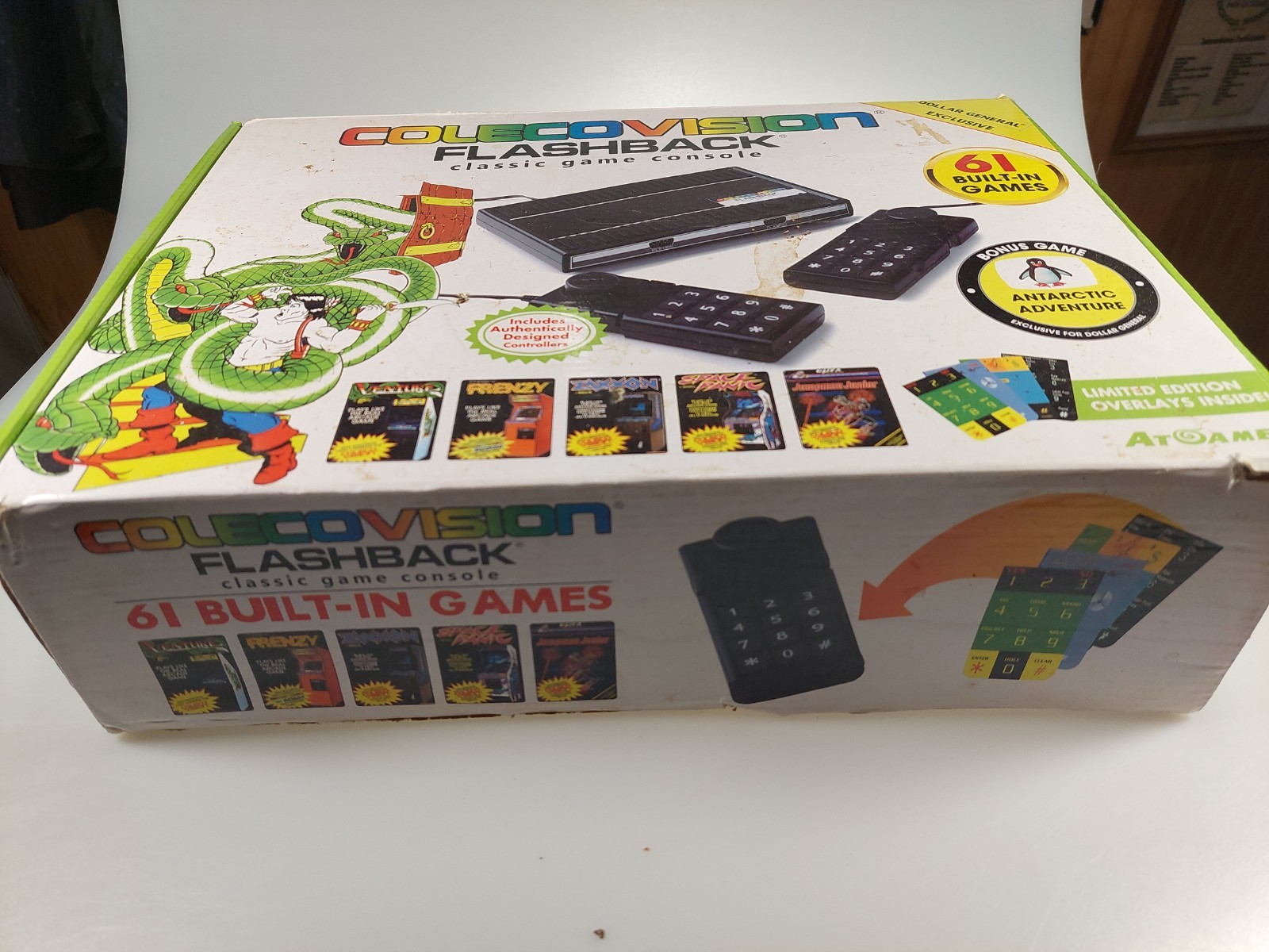 AtGames ColecoVision Flashback Classic Game Console 61 Games