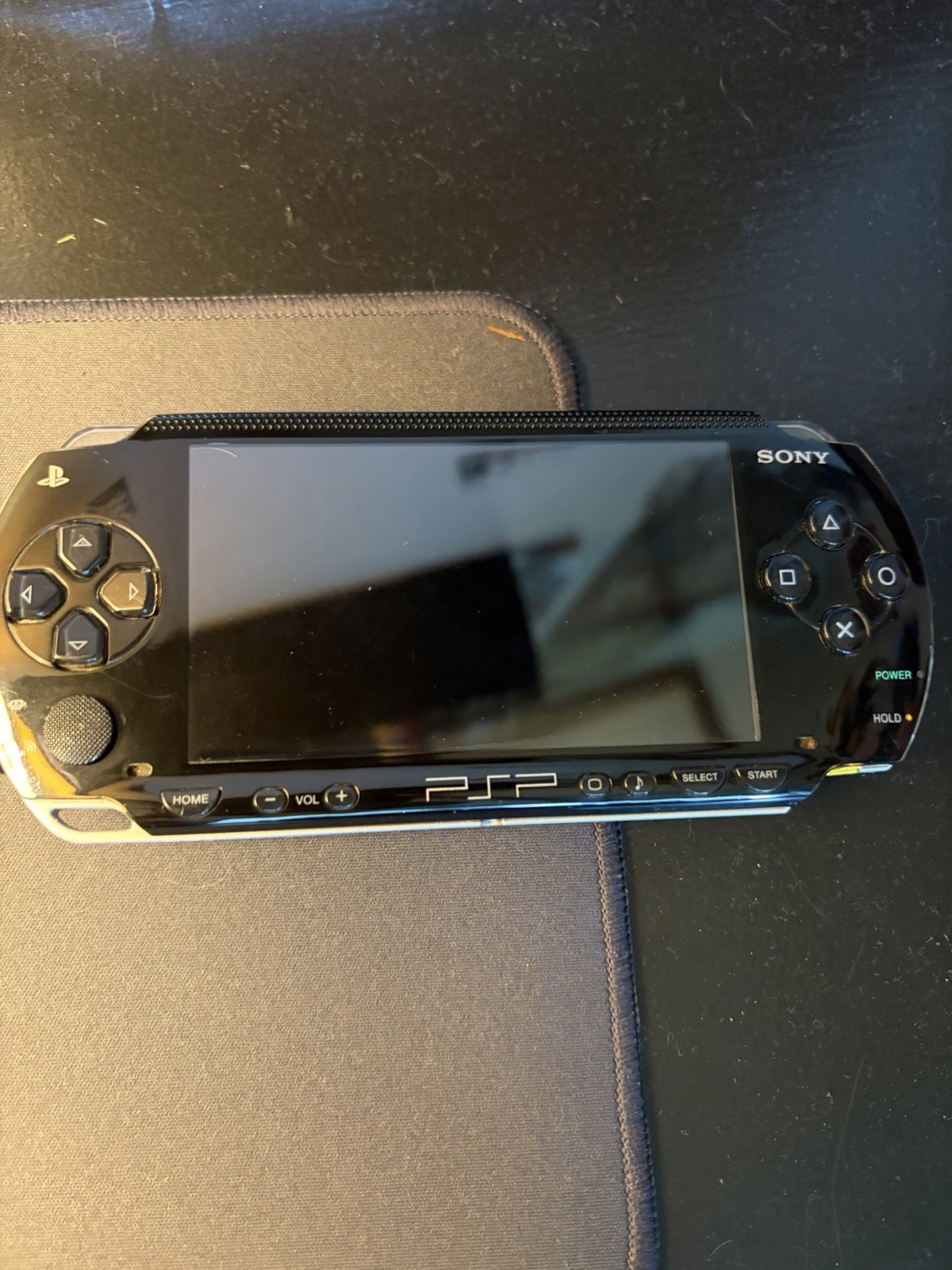 Sony PSP-1001 Black Handheld Console (No Charger Untested)
