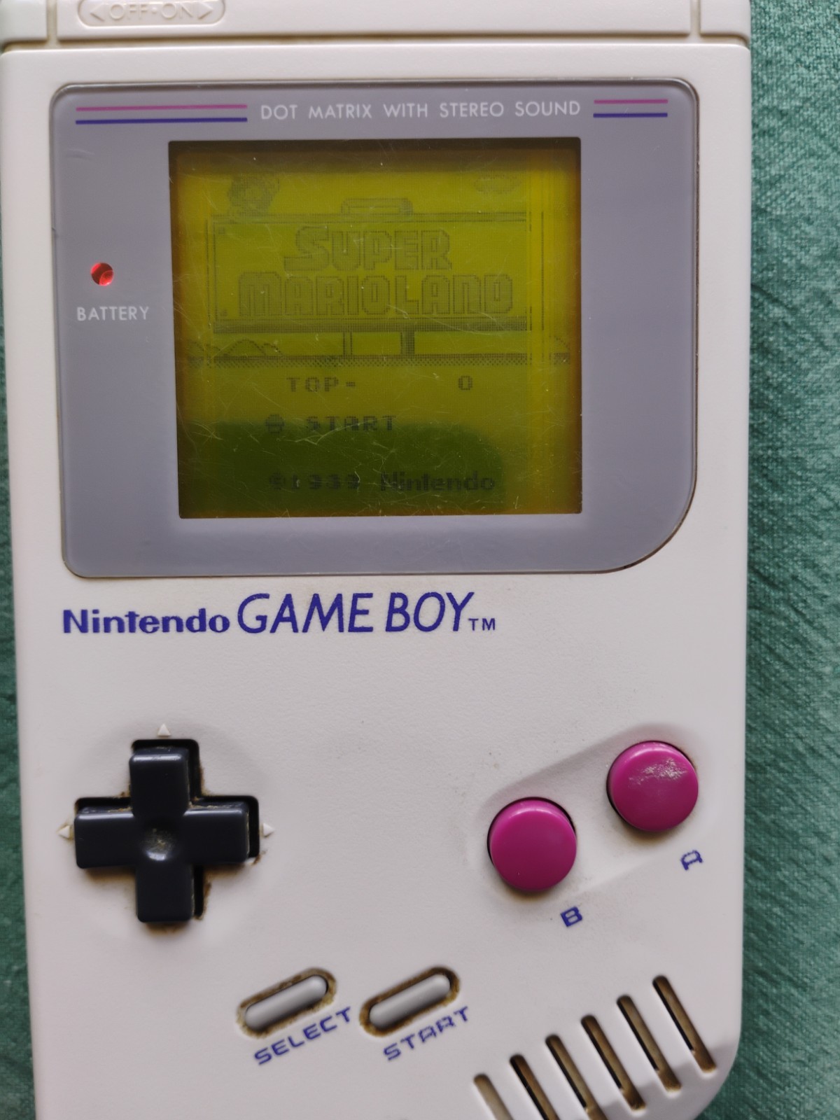 Authentic Original Game Boy DMG-01 Console Handheld – Tested! 6 Games! One Owner