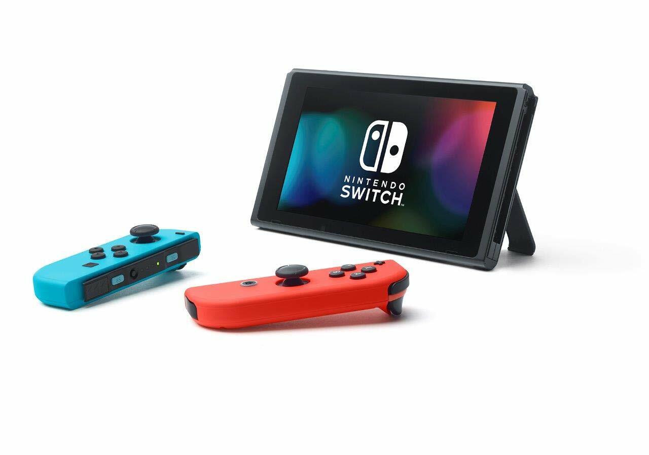 Nintendo Switch Console Mario Kart 8 Deluxe Bundle Neon Blue/Red 3 months online