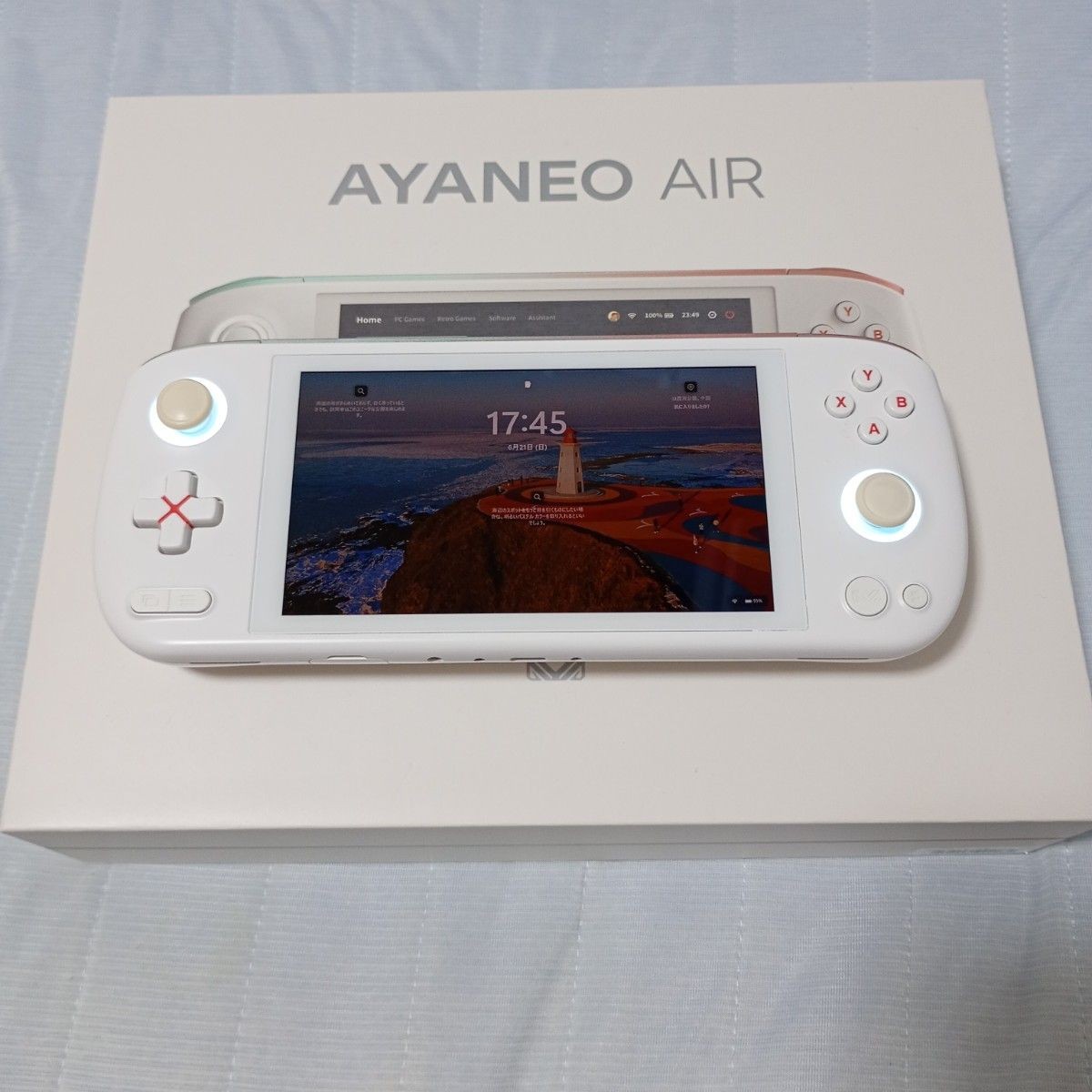 AYANEO AIR 16GB 512GB Aurora White Windows Handheld PC Portable Gaming