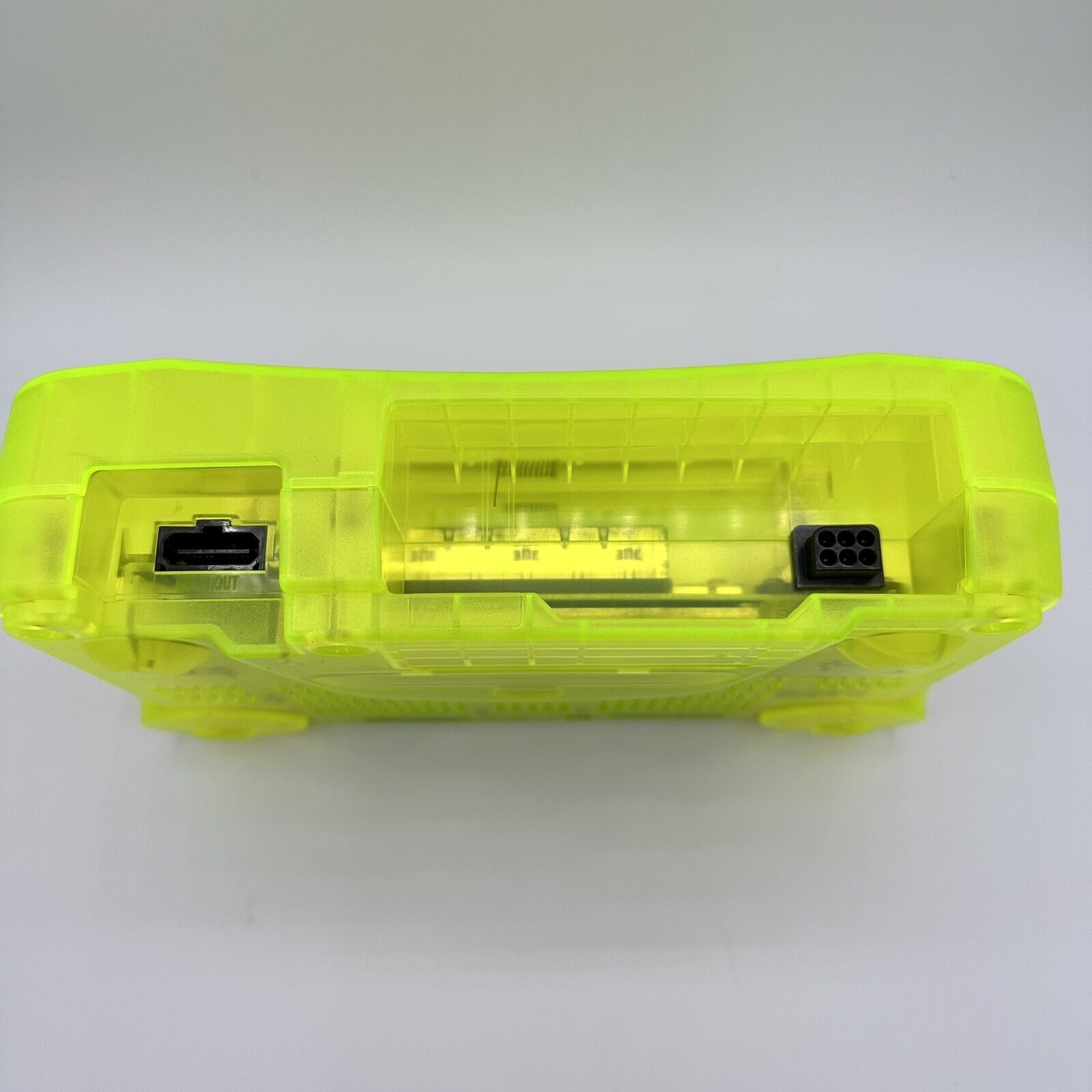 NEW Nintendo 64 N64 Limited Clear Extreme Green Custom Console Only Funtastic