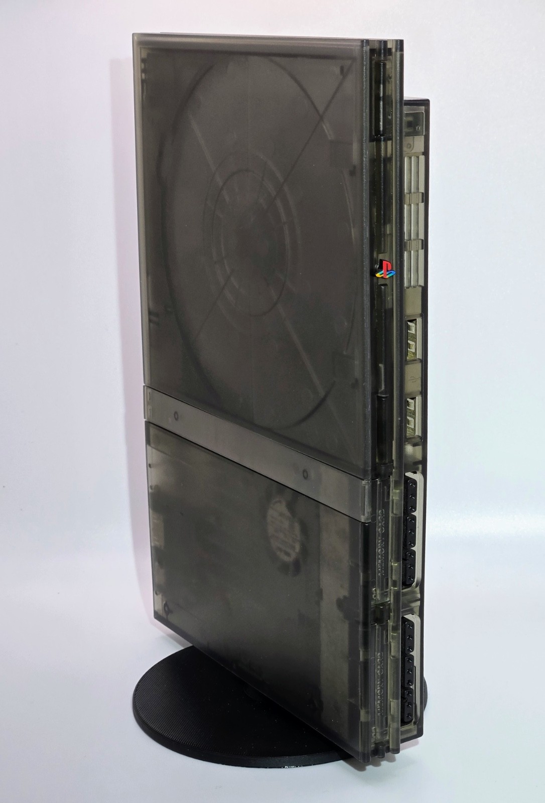 Sony PlayStation 2 Slim Console PS2 New Laser SMOKE SHELL, HDMI, USB-C, 512GB