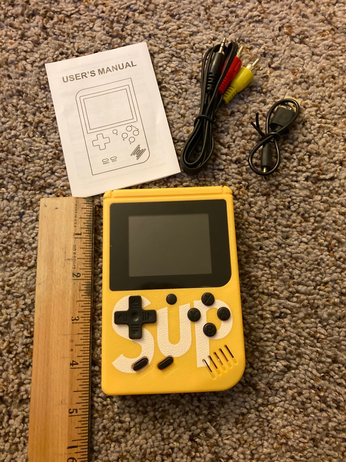 Game Box Plus Handheld Game System – Retro Video Gaming Console Preloaded