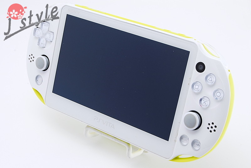 [EXC] Sony PS Vita PCH-2000 Lime Green & White Handheld 1GB Wi-Fi #G7