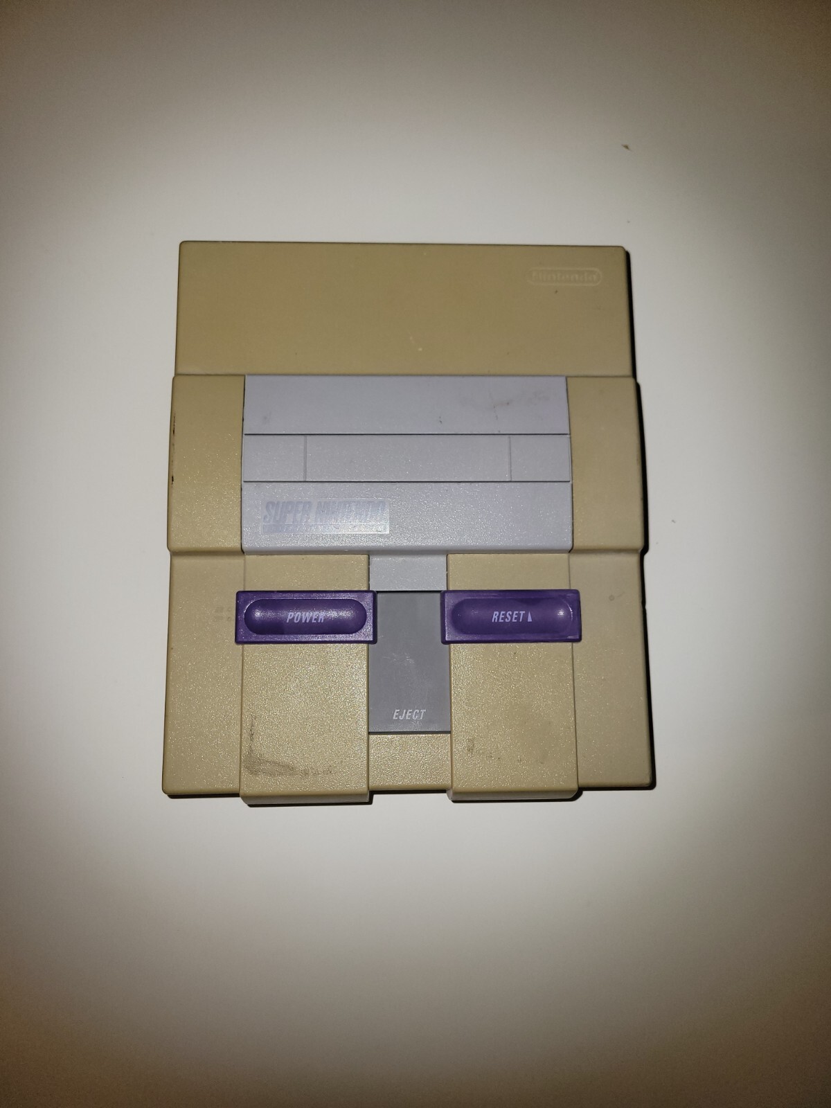Super Nintendo Entertainment System NOT WORKING 1991 Original Console Mario bros