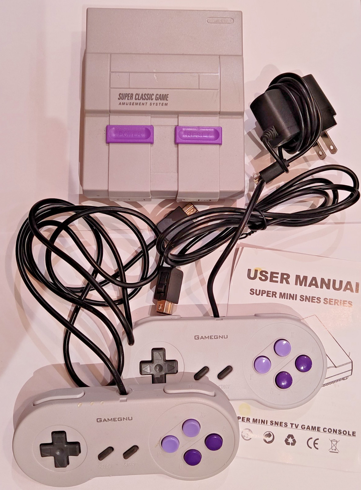 Super Mini SN-02 Retro Game Console – 821 Built-in 8-Bit Games – HDMI HD Output