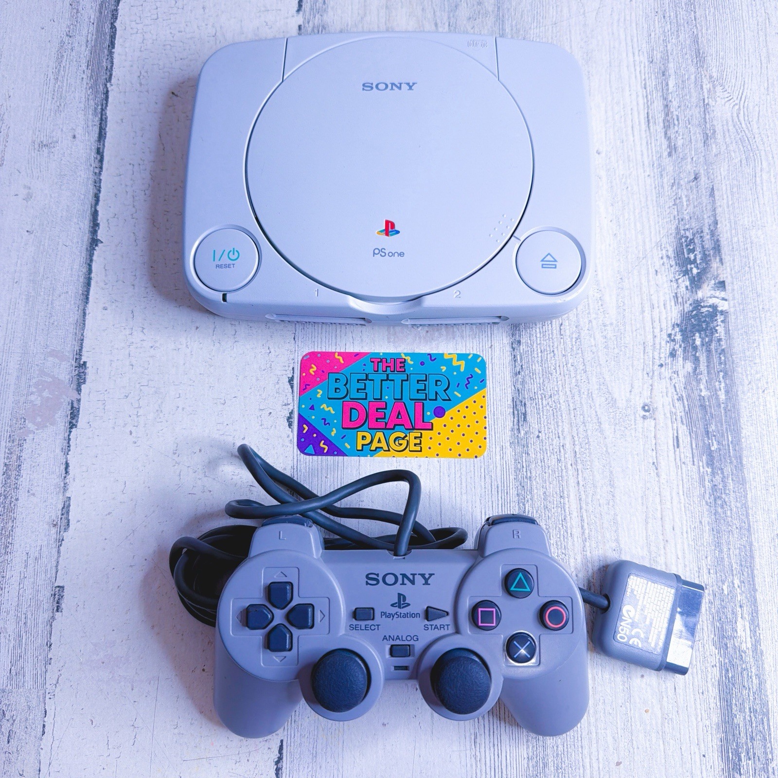 SONY PS ONE Console And Controller Only PlayStation 1