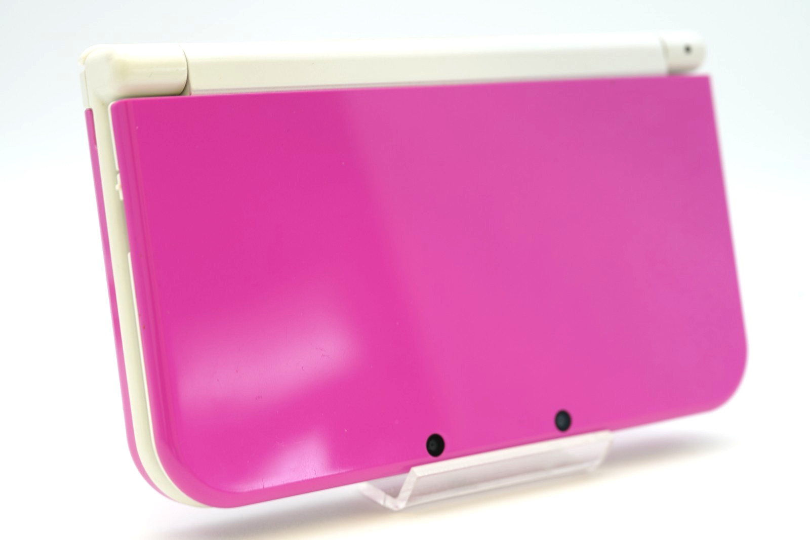 [Region Free] New Nintendo 3DS XL LL Console Pink White [RANK A] English ok #001
