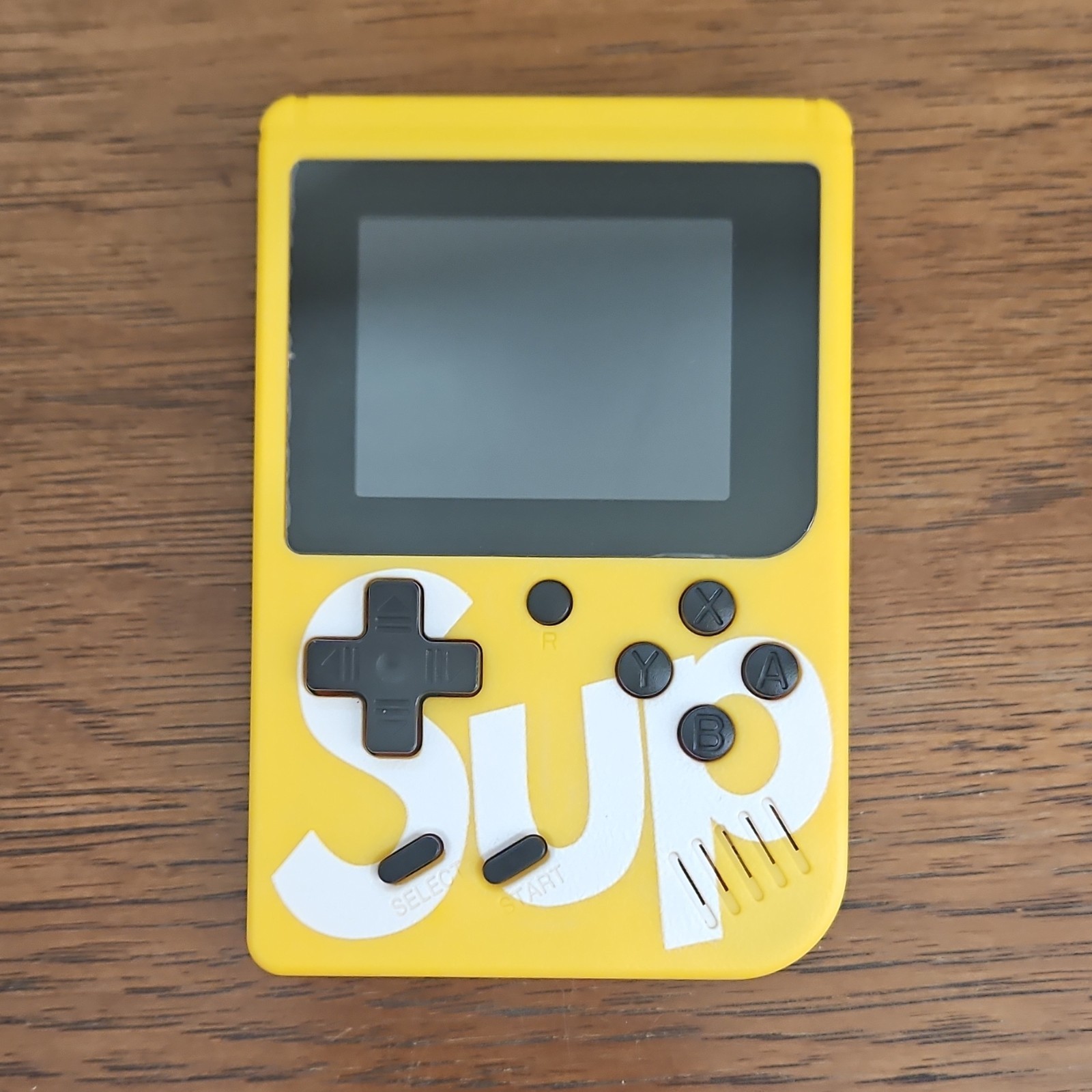 SUP Game Box 400-in-1 Plus Handheld System, Yellow, TV Out Composite RCA
