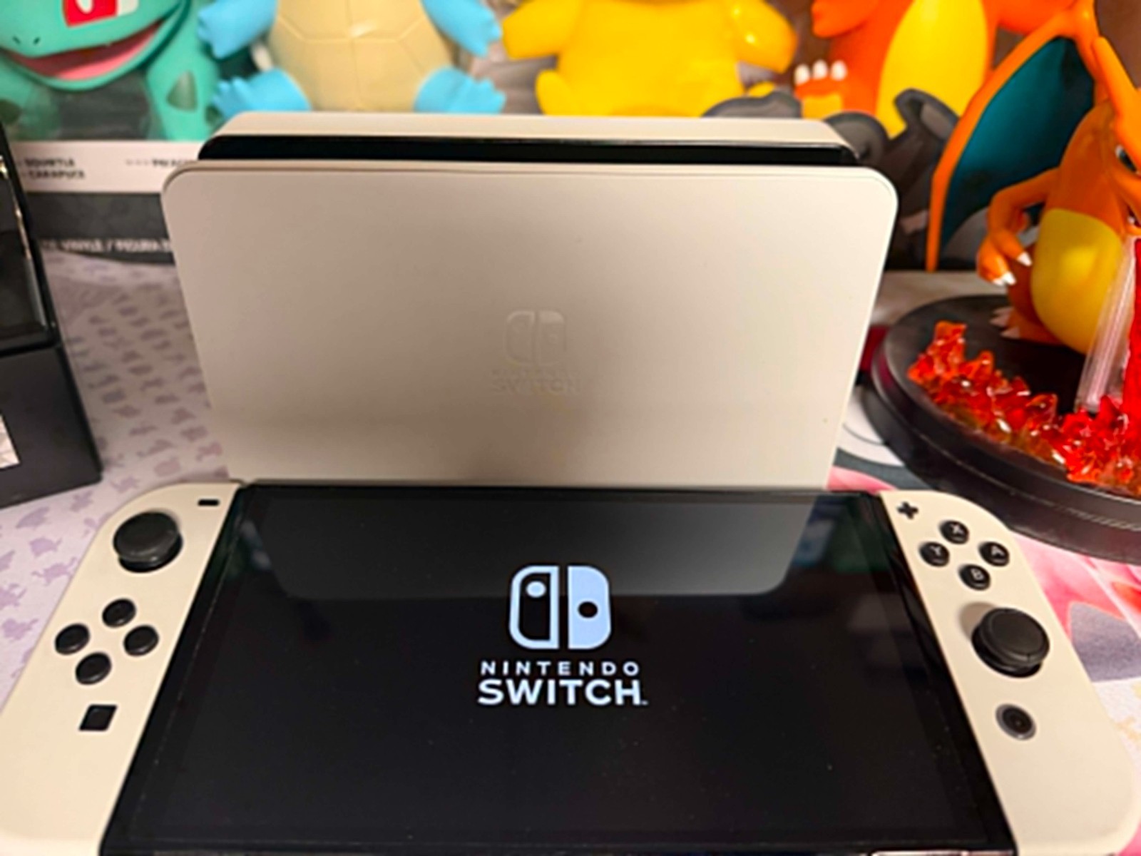Nintendo Switch OLED Handheld Console – 64GB – Very Nice Shape For Being Used