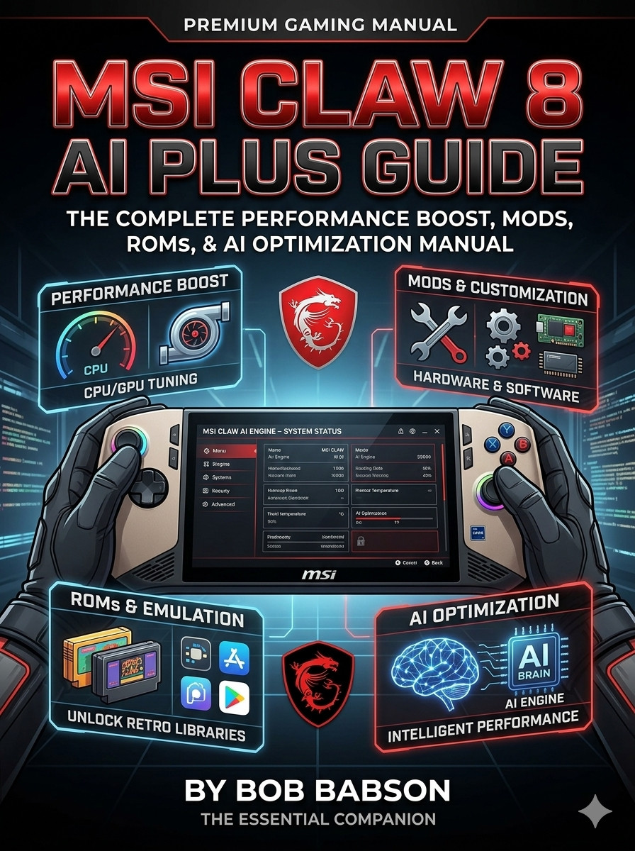 MSI Claw 8 AI Plus Guide Performance Boost Mods ROMs AI Optimization Manual