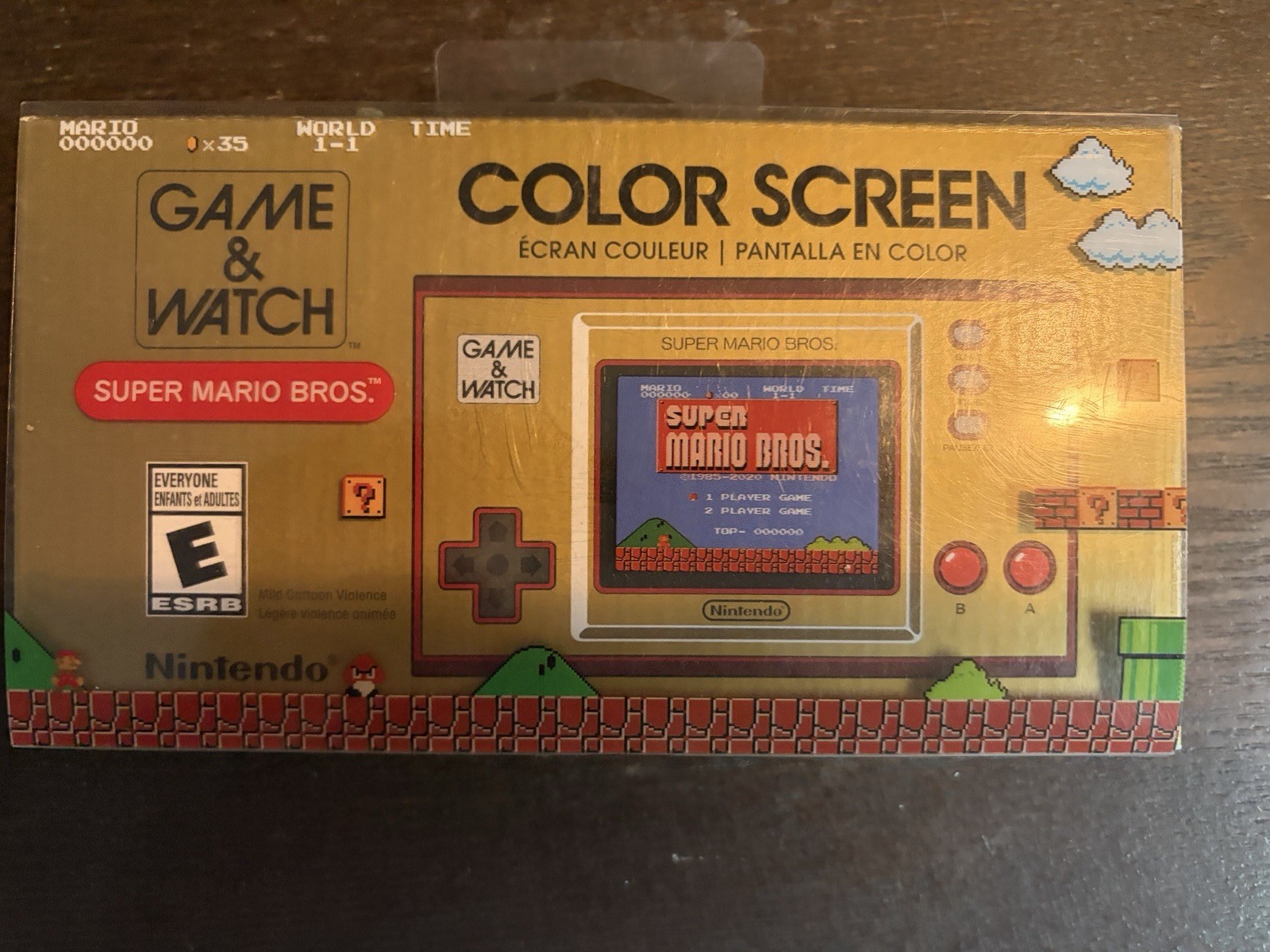 Nintendo Game & Watch Bundle: Super Mario Bros + Legend of Zelda Color Screen