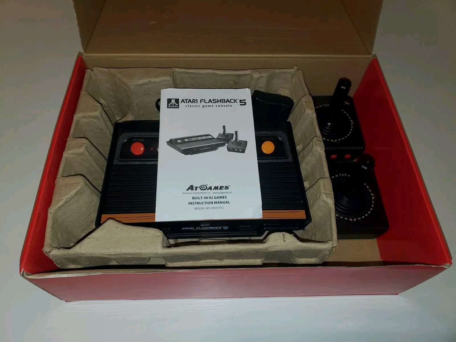 Vintage ATARI 2600 Flashback 5 Mini Classic Video Game System 92 Games Centipede