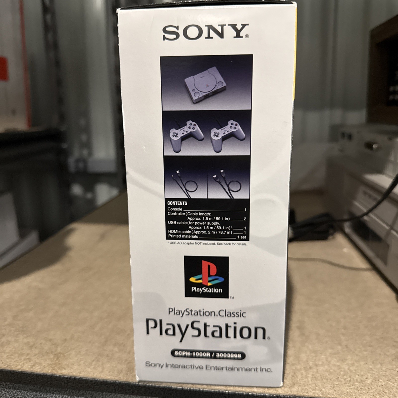 Authentic Sony PlayStation Classic Mini 2018 Edition Video Game Preloaded